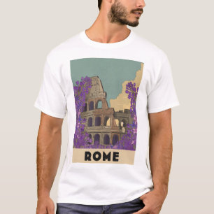 Rome Vintage Travel Poster T-Shirt