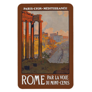 Rome Vintage trip Magnet