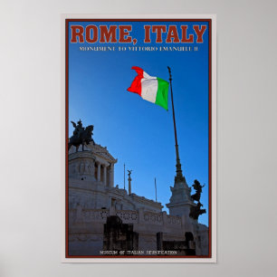 Rome - Vittorio Monument Poster