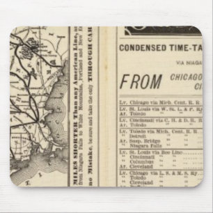 Rome, Watertown and Ogdensburg Railroad 2 Mouse Mat