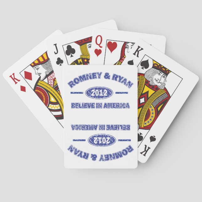 Romeny Ryan Playing Cards (Back)
