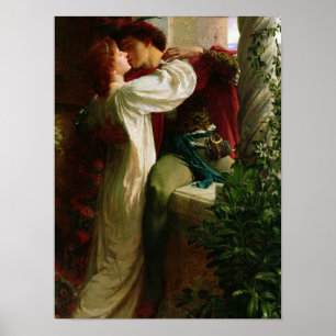 Romeo and Juliet, 1884 by Frank Dicksee Poster