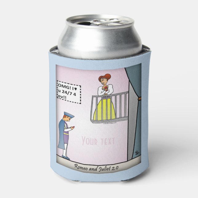 Romeo and Juliet 2.0 Can Cooler (Can Front)