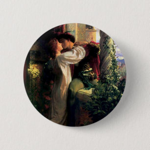 Romeo and Juliet 6 Cm Round Badge