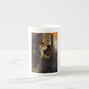Romeo and Juliet (by Frank Dicksee) Bone China Mug