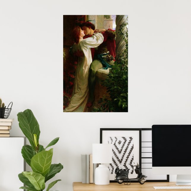 Romeo and Juliet by Frank Dicksee Poster (Home Office)
