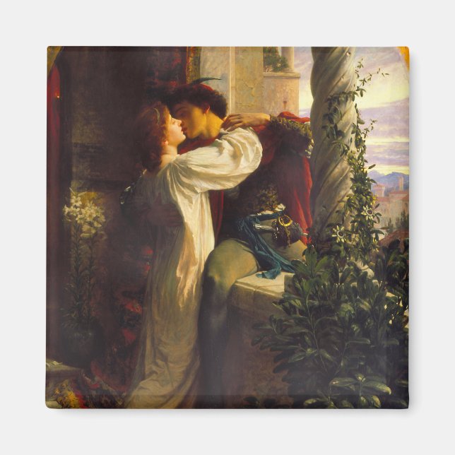Romeo and Juliet c. 1884 by Sir Frank Dicksee Magnet (Front)