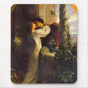 Romeo and Juliet c. 1884 by Sir Frank Dicksee Mouse Mat