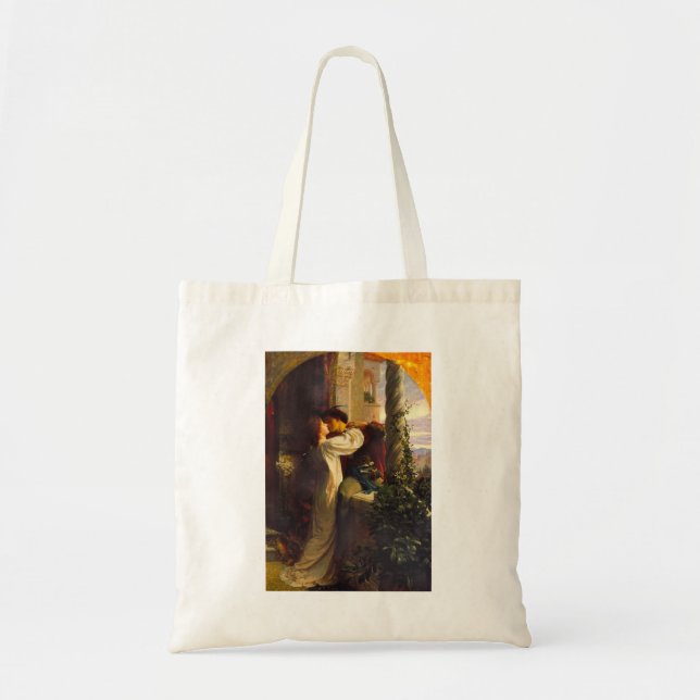 Romeo and Juliet c. 1884 by Sir Frank Dicksee Tote Bag (Front)