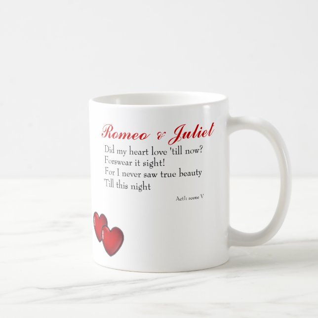 Romeo and Juliet Coffee Mug (Right)