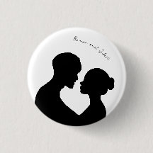 Romeo and Juliet Customisable pin