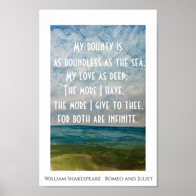 Romeo and Juliet Print, Value Poster Paper (Matte) (Front)