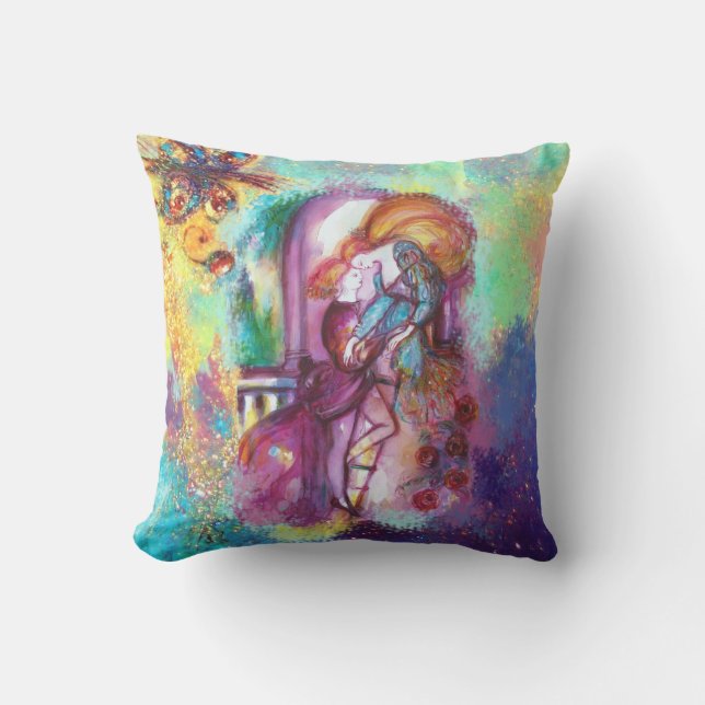 ROMEO AND JULIET Romantic Valentines's Day Cushion (Front)