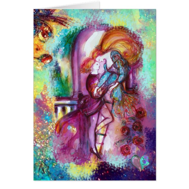 ROMEO AND JULIET Romantic Valentines's Day Hearts (Front)