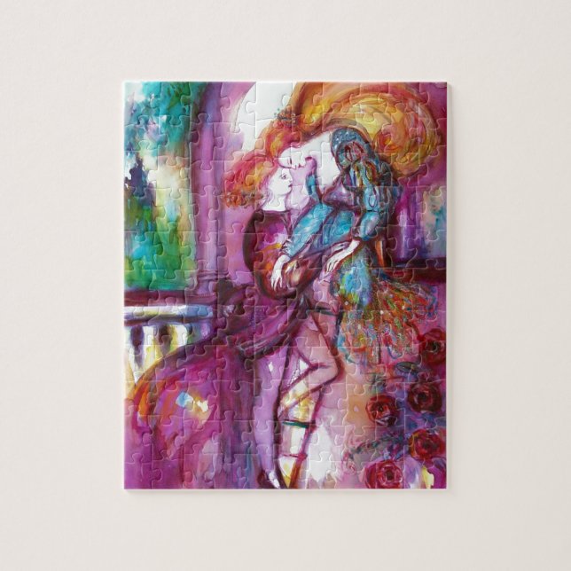 ROMEO AND JULIET Romantic Valentines's Day Jigsaw Puzzle (Vertical)