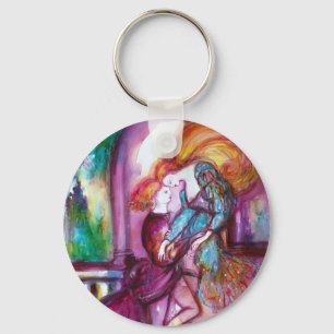 ROMEO AND JULIET Romantic Valentines's Day Key Ring