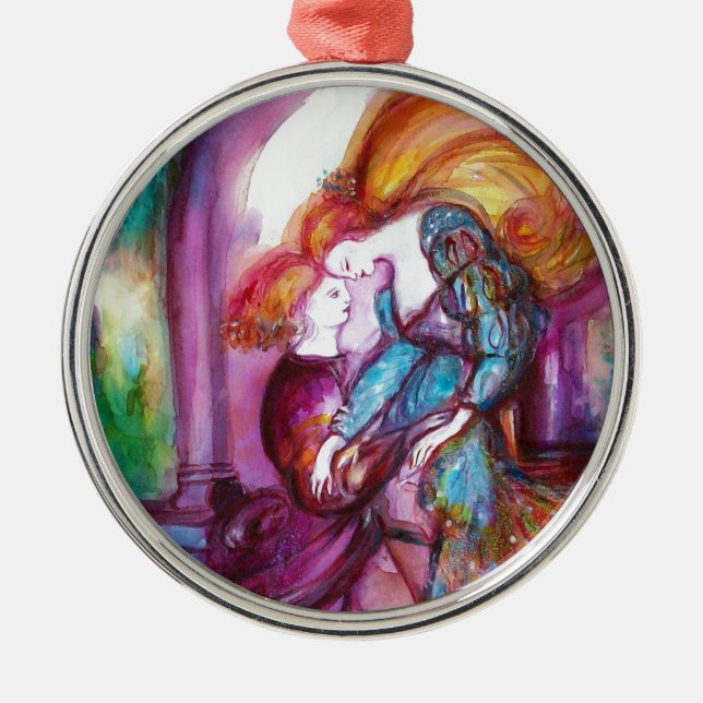 ROMEO AND JULIET Romantic Valentines's Day Metal Tree Decoration (Front)