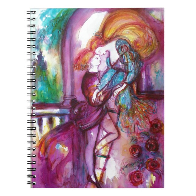 ROMEO AND JULIET Romantic Valentines's Day Notebook (Front)