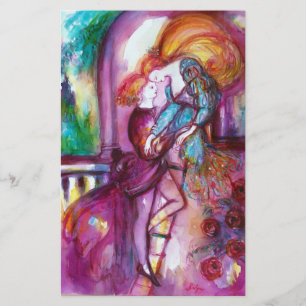 ROMEO AND JULIET Romantic Valentines's Day Stationery