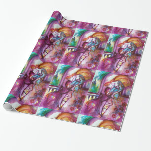 ROMEO AND JULIET Romantic Valentines's Day Wrapping Paper