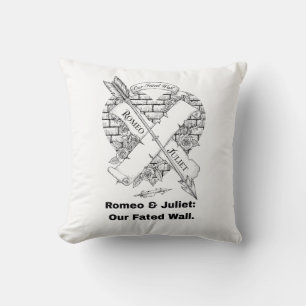 Romeo and Juliet T-Shirt Cushion