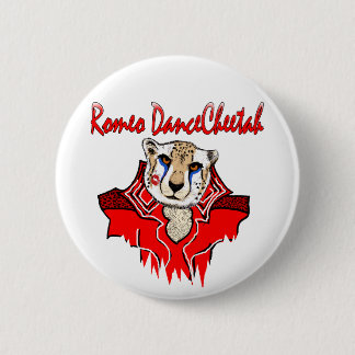 Romeo Dance Cheetah 6 Cm Round Badge