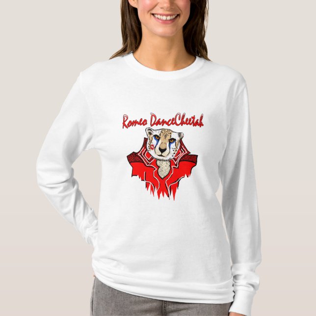 Romeo Dance Cheetah T-Shirt (Front)