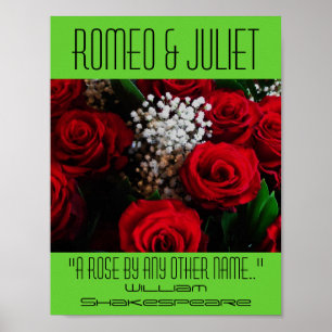 Romeo & Juliet Poster A Rose Shakespeare Festival