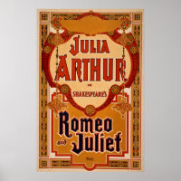 Romeo & Juliet Vintage Poster