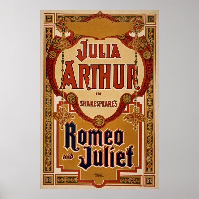 Romeo & Juliet Vintage Poster (Front)