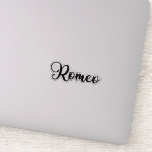Romeo Name - Handwritten Calligraphy