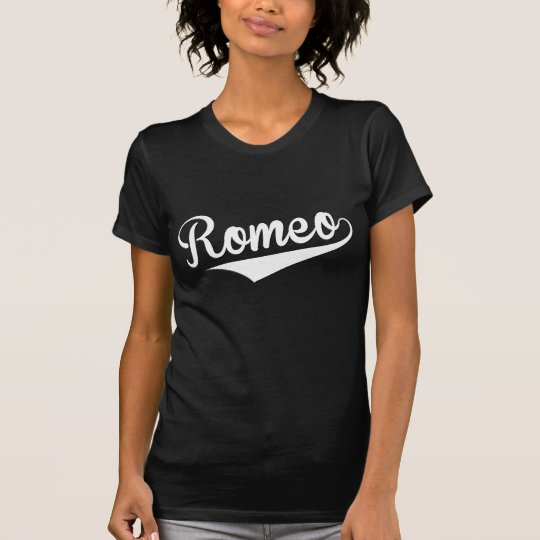 Romeo, Retro, T-Shirt