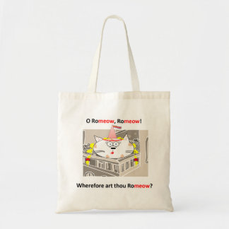 Romeow tote bag