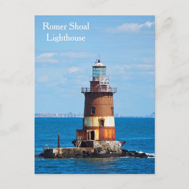 Romer Shoal Lighthouse Postcard (Front)
