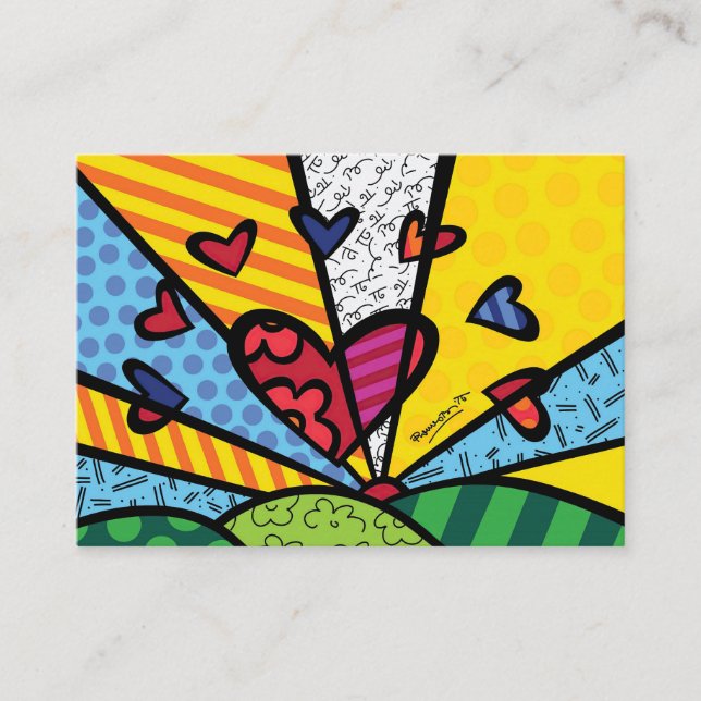 Romero brito business card (Front)