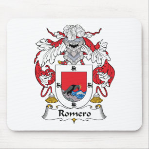 Romero Family Crest Mouse Mat