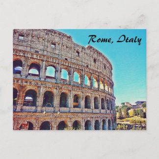 Rome's Colosseum Postcard
