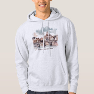 Rome's Timeless Charm. Italy Europe Hoodie