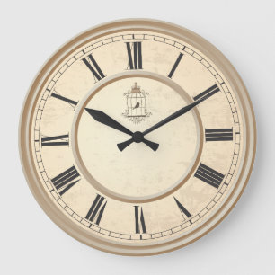 Römische Zahlen Römisches Ziffernblatt Large Clock