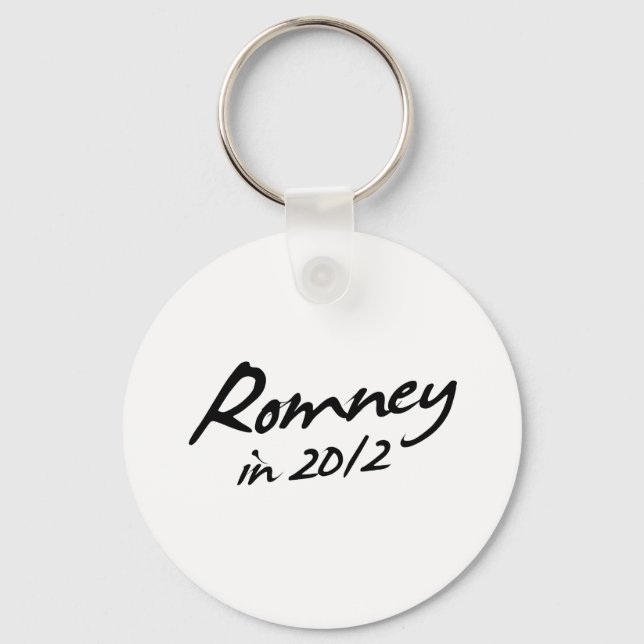 ROMNEY 2012 Autograph Key Ring (Front)