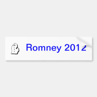 Romney 2012 Bumper Sticker