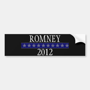 Romney 2012 bumper sticker