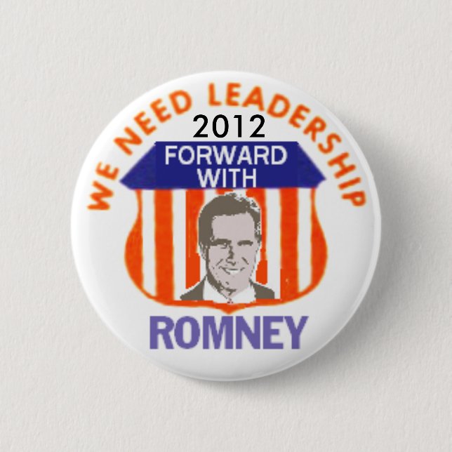 Romney 2012 Button (Front)