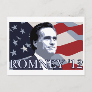 Romney 2012 postcard