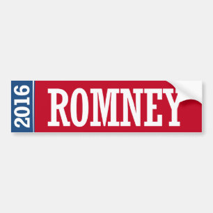 ROMNEY 2016 BUMPER STICKER