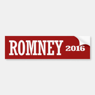 ROMNEY 2016 BUMPER STICKER