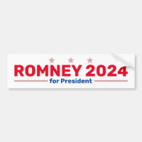 Romney 2024 bumper sticker