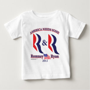 Romney and Ryan Baby T-Shirt