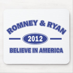 Romney and Ryan Believe Mouse Mat