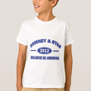 Romney and Ryan Believe T-Shirt